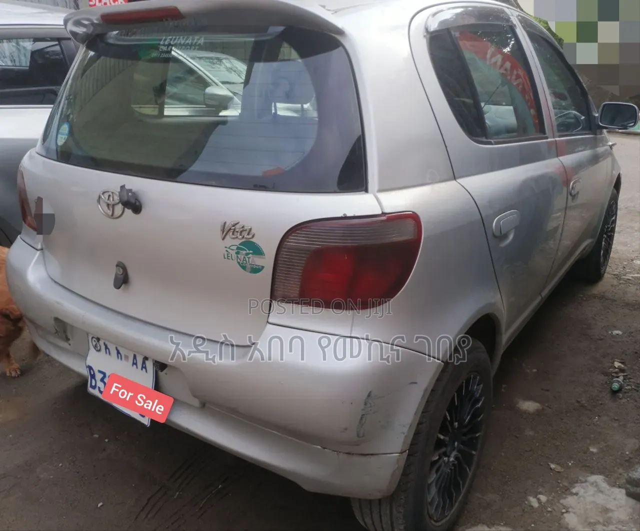Toyota Vitz 1.0 FWD 3dr 2001 Silver