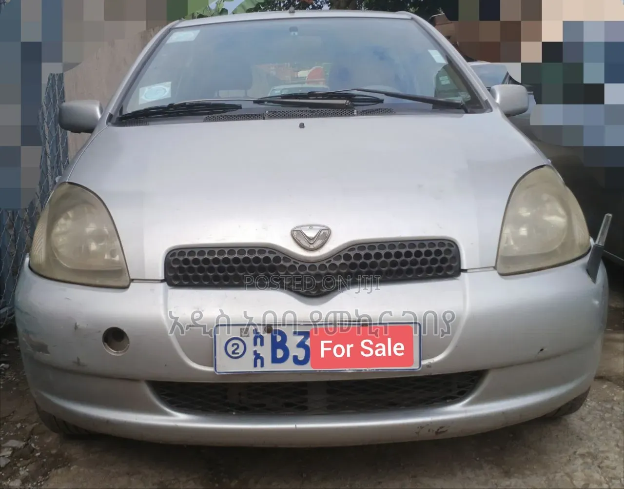 Toyota Vitz 1.0 FWD 3dr 2001 Silver