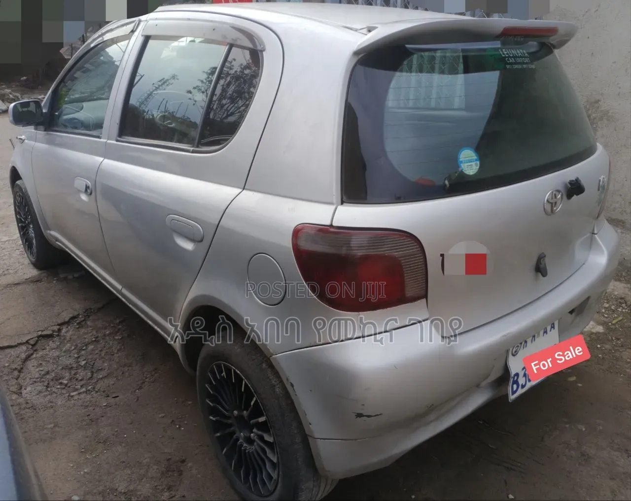 Toyota Vitz 1.0 FWD 3dr 2001 Silver