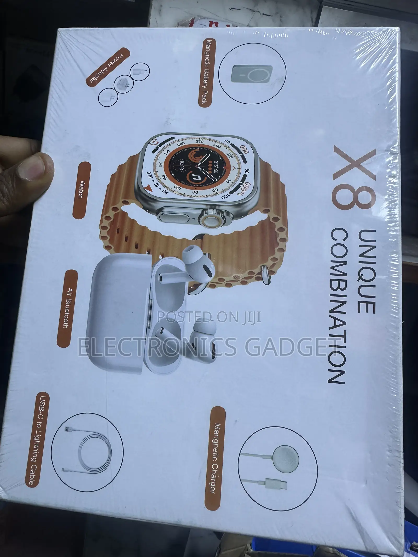 X8 Unique Combination Smart Watch Set