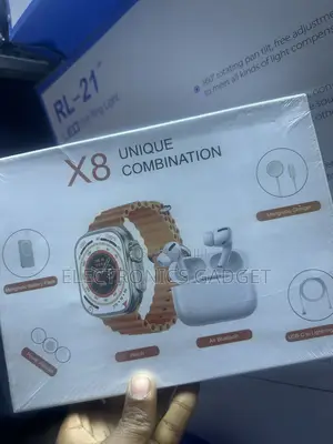 X8 Unique Combination Smart Watch Set