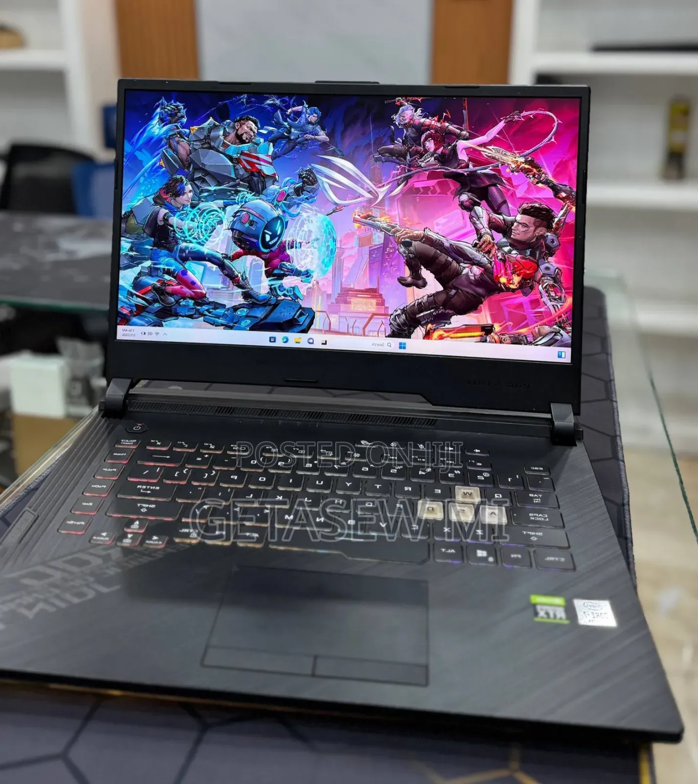 New Laptop Asus ROG Strix G15 16GB Intel Core i7 SSD 512GB