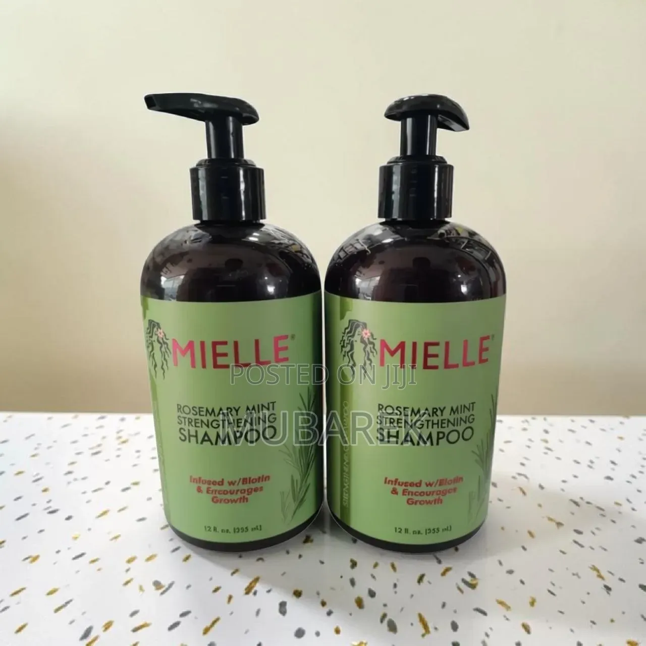 Mielle Rosemary Mint Strengthening Shampoo –Infused With Biotin Growth