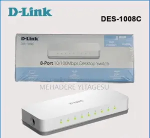 D-Link DES-1008C 8 Port Switch