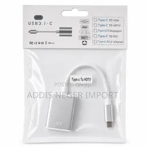 USB-C to HDMI Female Video Adapter Converter
