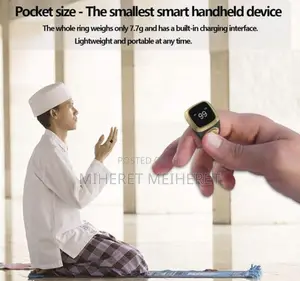 Electronic Tasbih Finger Counter, OLED Digital Tasbeeh Finger Counter