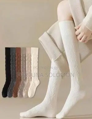 የክረምት ካልሲ Knee High Thermal Socks