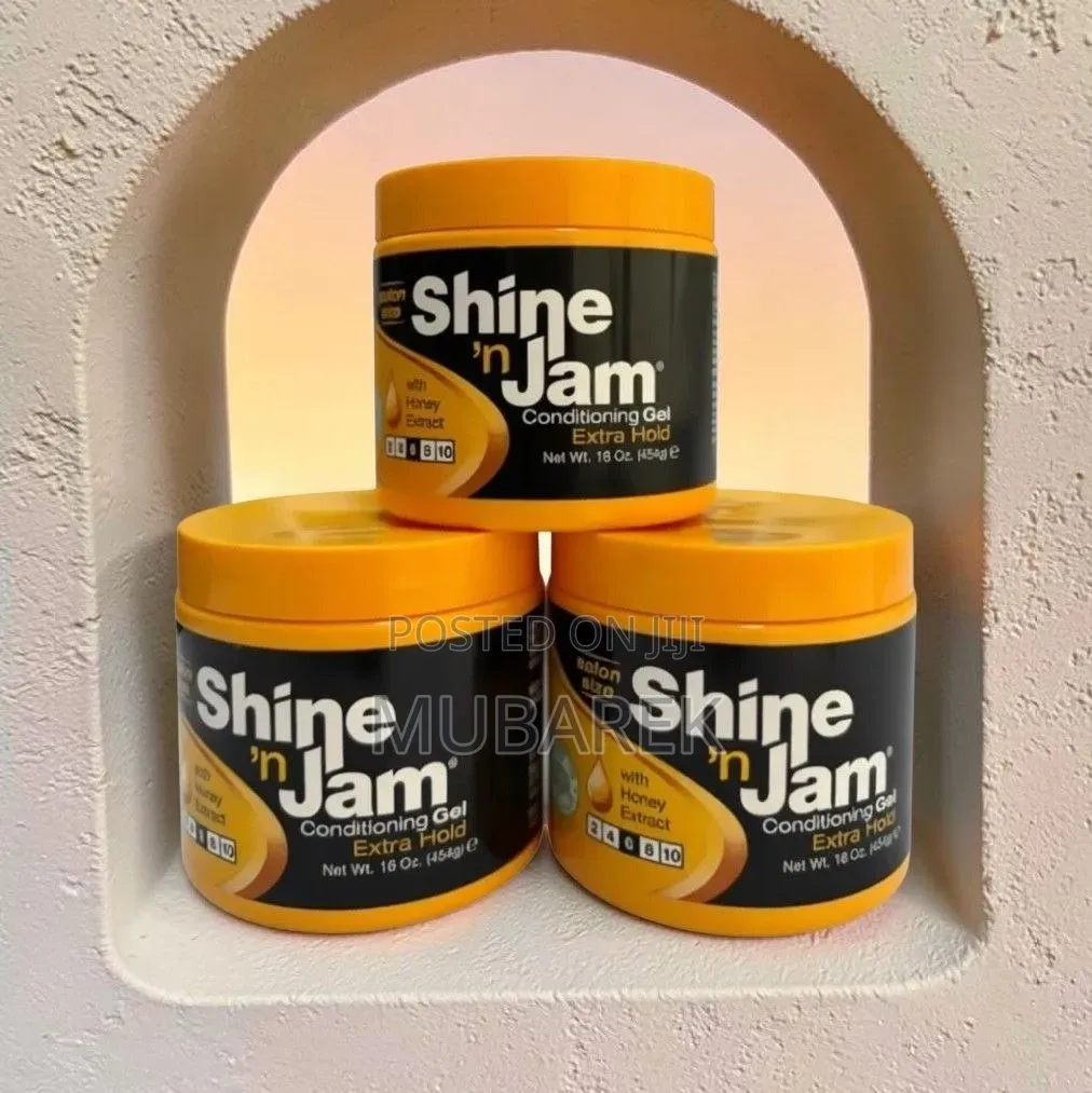 Shine 'N Jam Extra Hold Gel – The Secret to Neat, Long-Lasting Braids