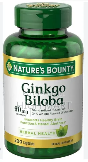 Natures Bounty Ginkgo Biloba 60mg