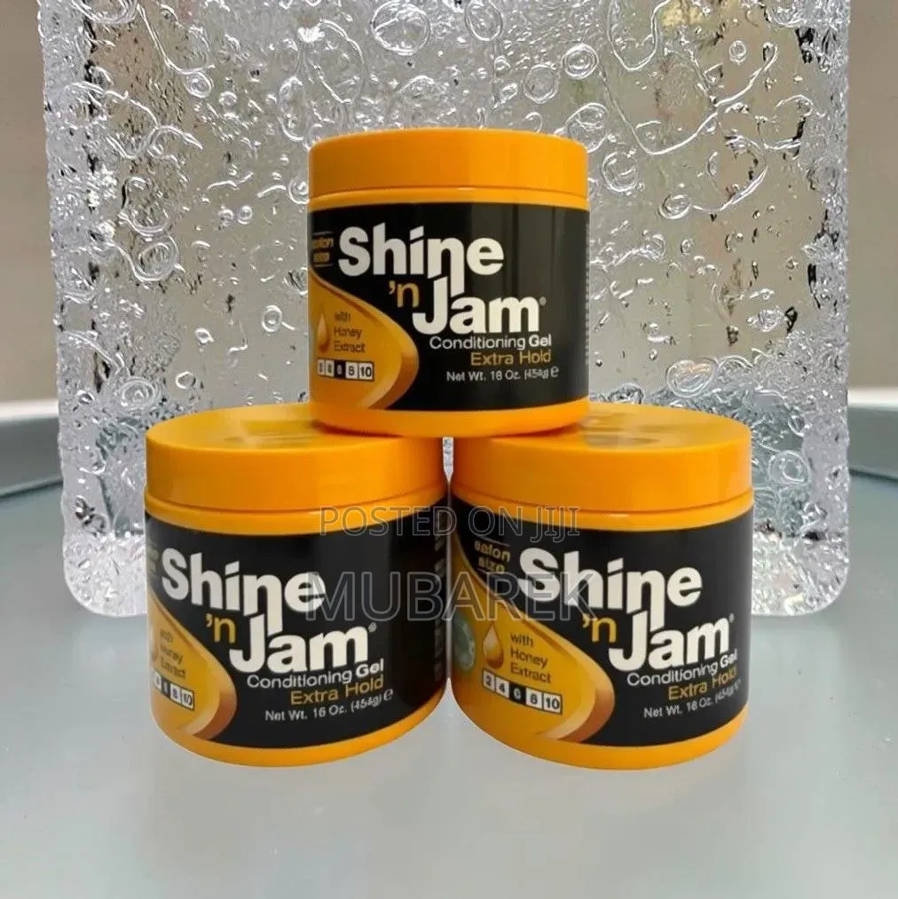 Shine 'N Jam Hair Styling Gel – Extra Hold, Maximum Shine!