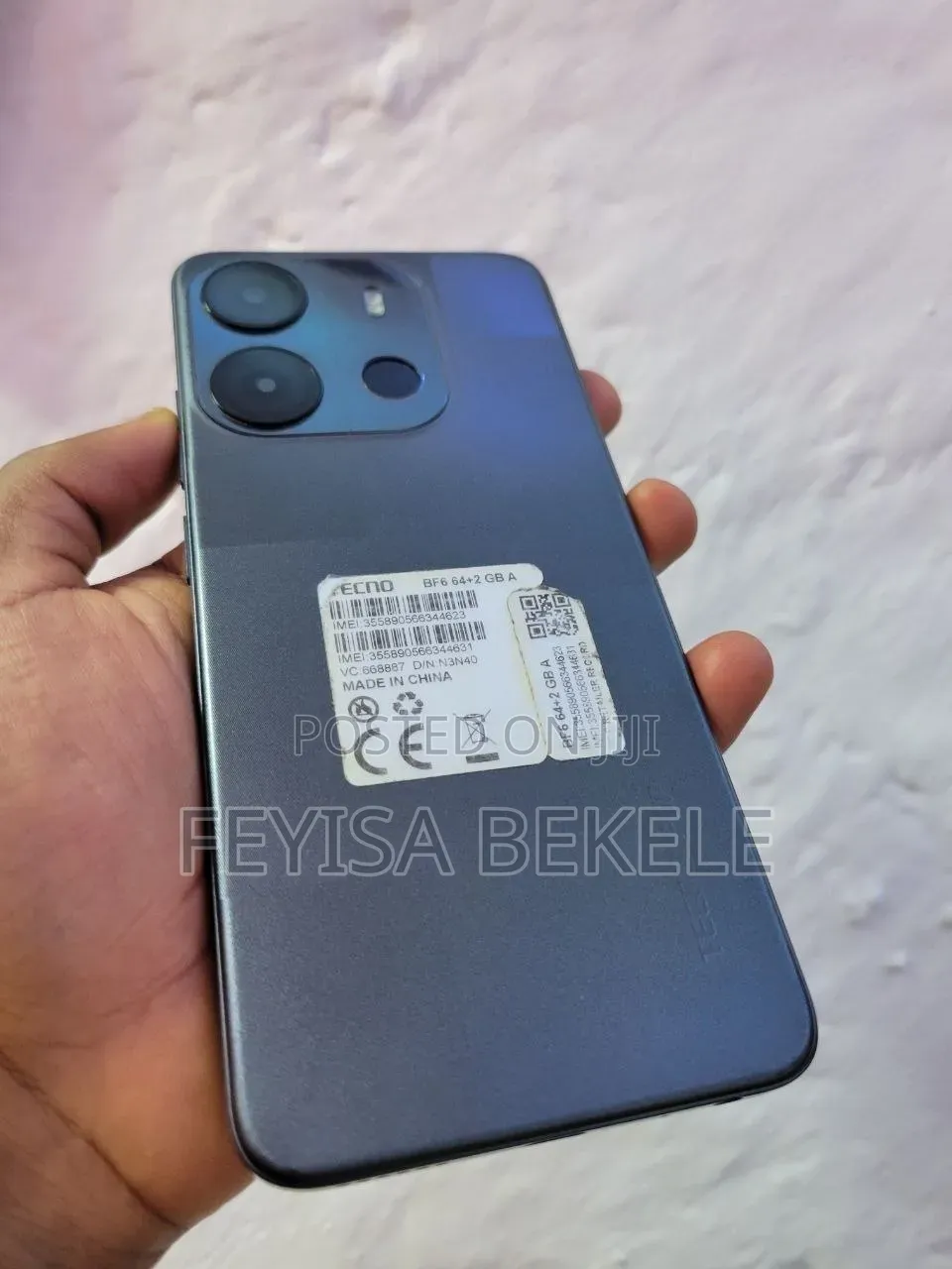 Tecno Pop 7 64 GB Blue