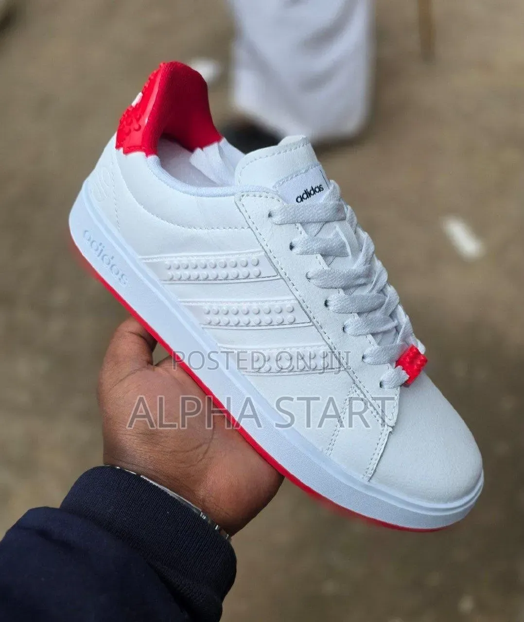 Adidas Legohigh Master Quality Smooth Sneakers Made in Vietnam