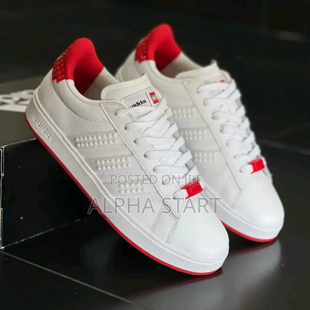 Adidas Legohigh Master Quality Smooth Sneakers Made in Vietnam