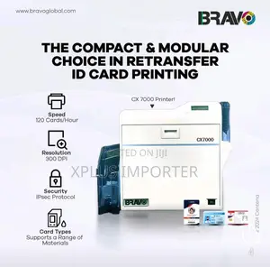 Bravo CX7000 ID Card Printer | High-Quality Printing