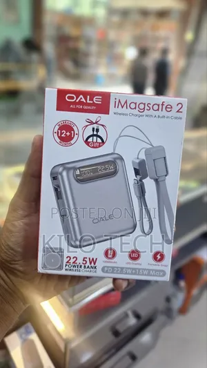 OALE iMagsafe 2 Power Bank 10000mAh - 22.5W Fast Charging
