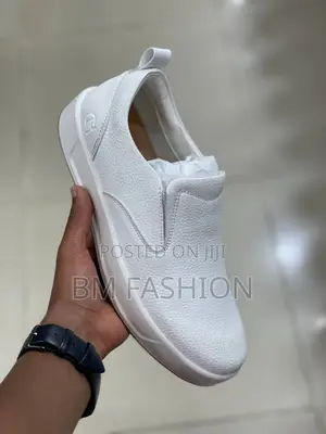 White Canvas Men's Shoes White / 39 - 44