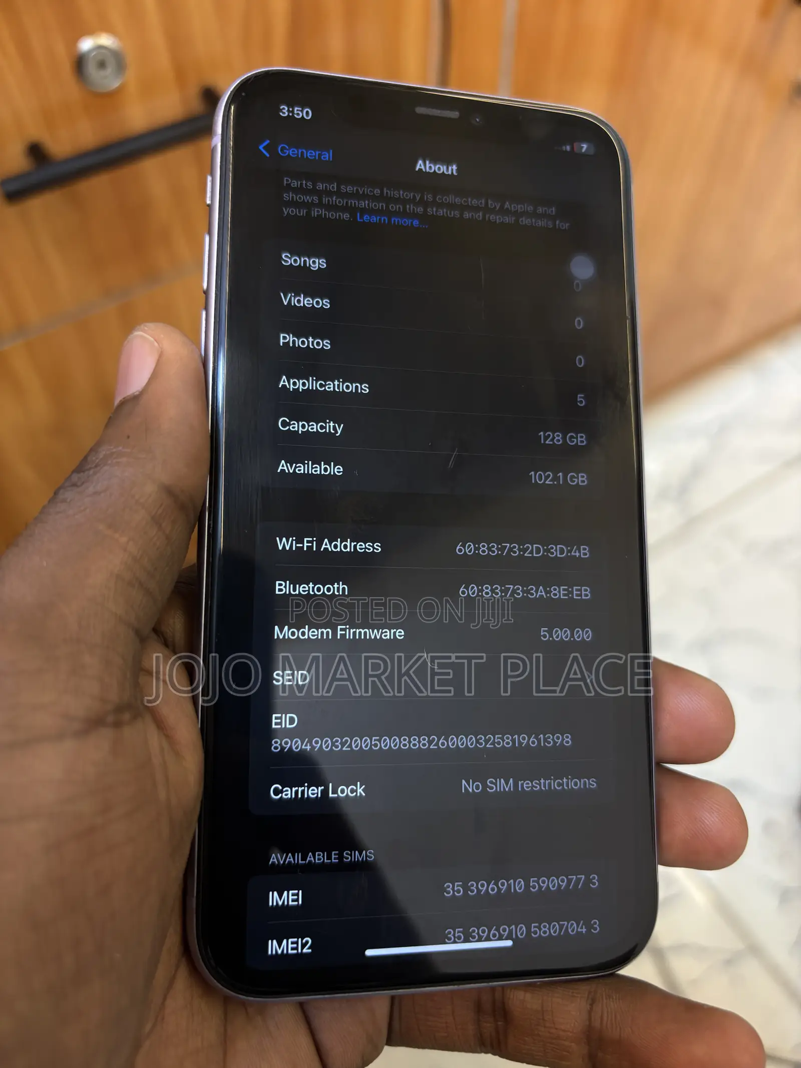 Apple iPhone 11 128 GB Purple