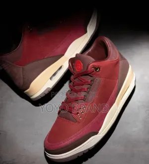 Nike Air Jordan 3 "BIN 23"Team Red ,Desert Sand