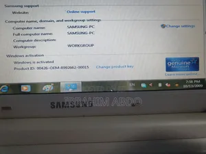 Laptop Samsung 2GB Intel Core i3 SSHD+SSD 256GB