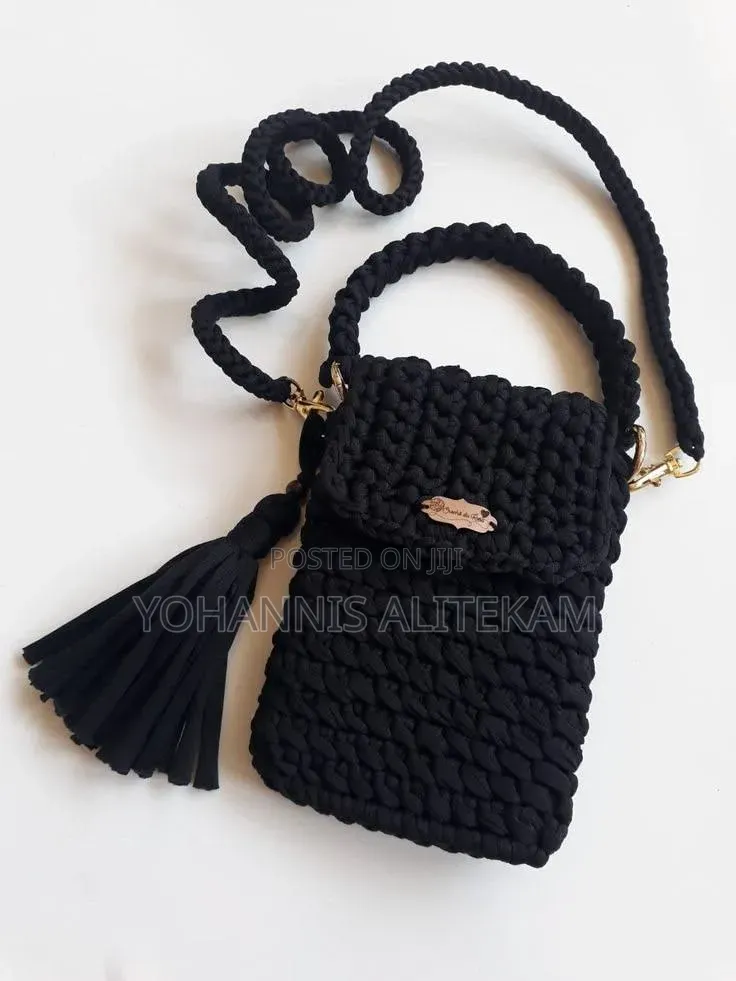 Hand-Knitted Bags