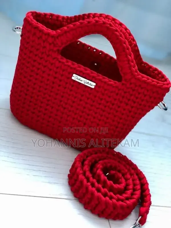 Hand Knitted Women's Bag