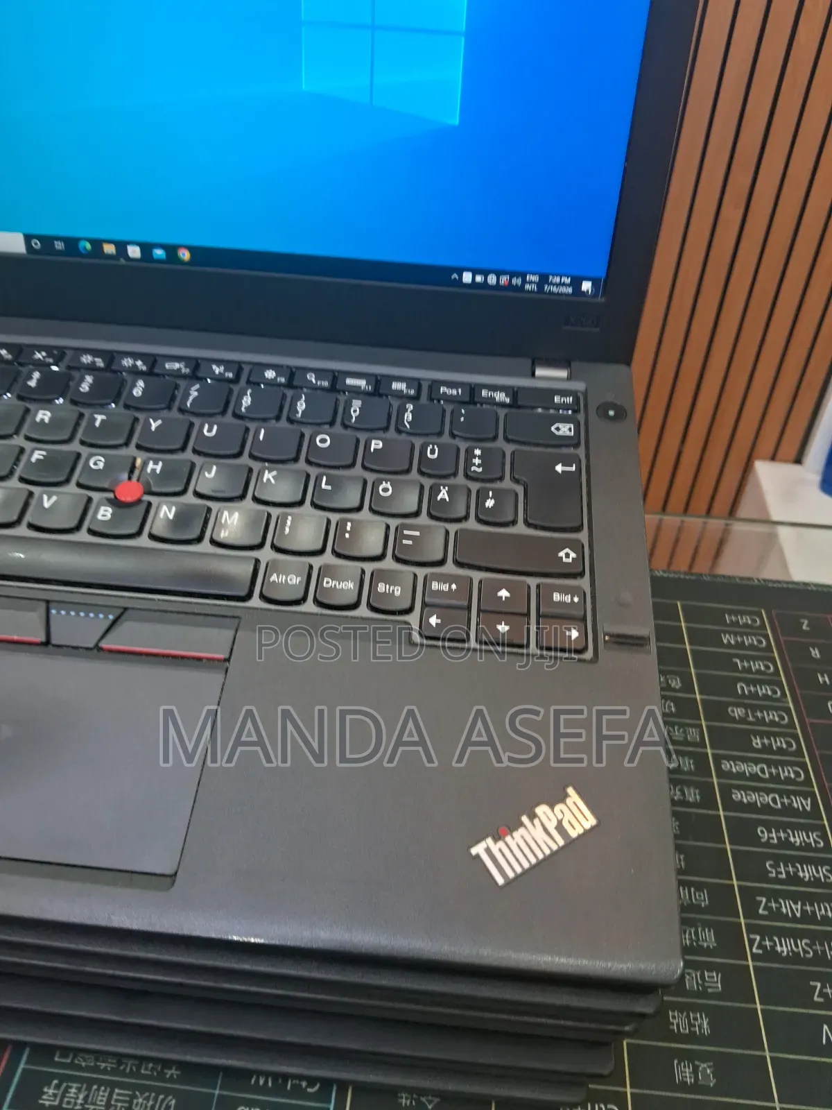New Laptop Lenovo ThinkPad X260 8GB Intel Core i5 SSD 256GB
