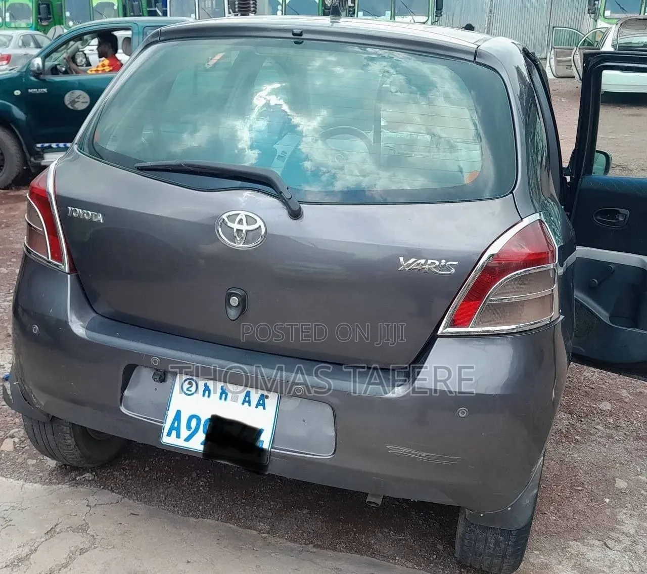 Toyota Yaris 2008 Gray