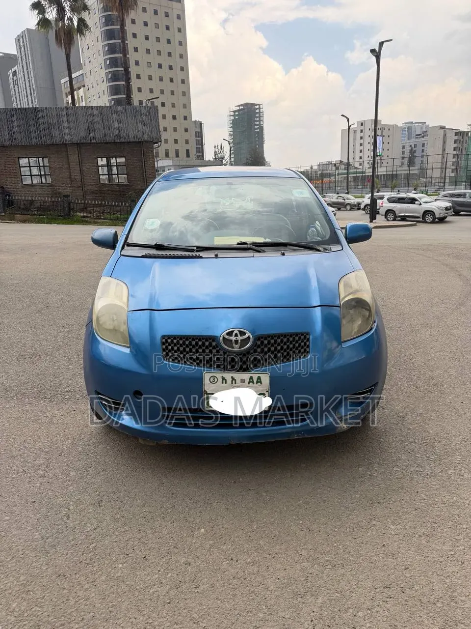 Toyota Yaris 2007 Blue