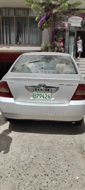 Toyota Corolla 2002 Silver