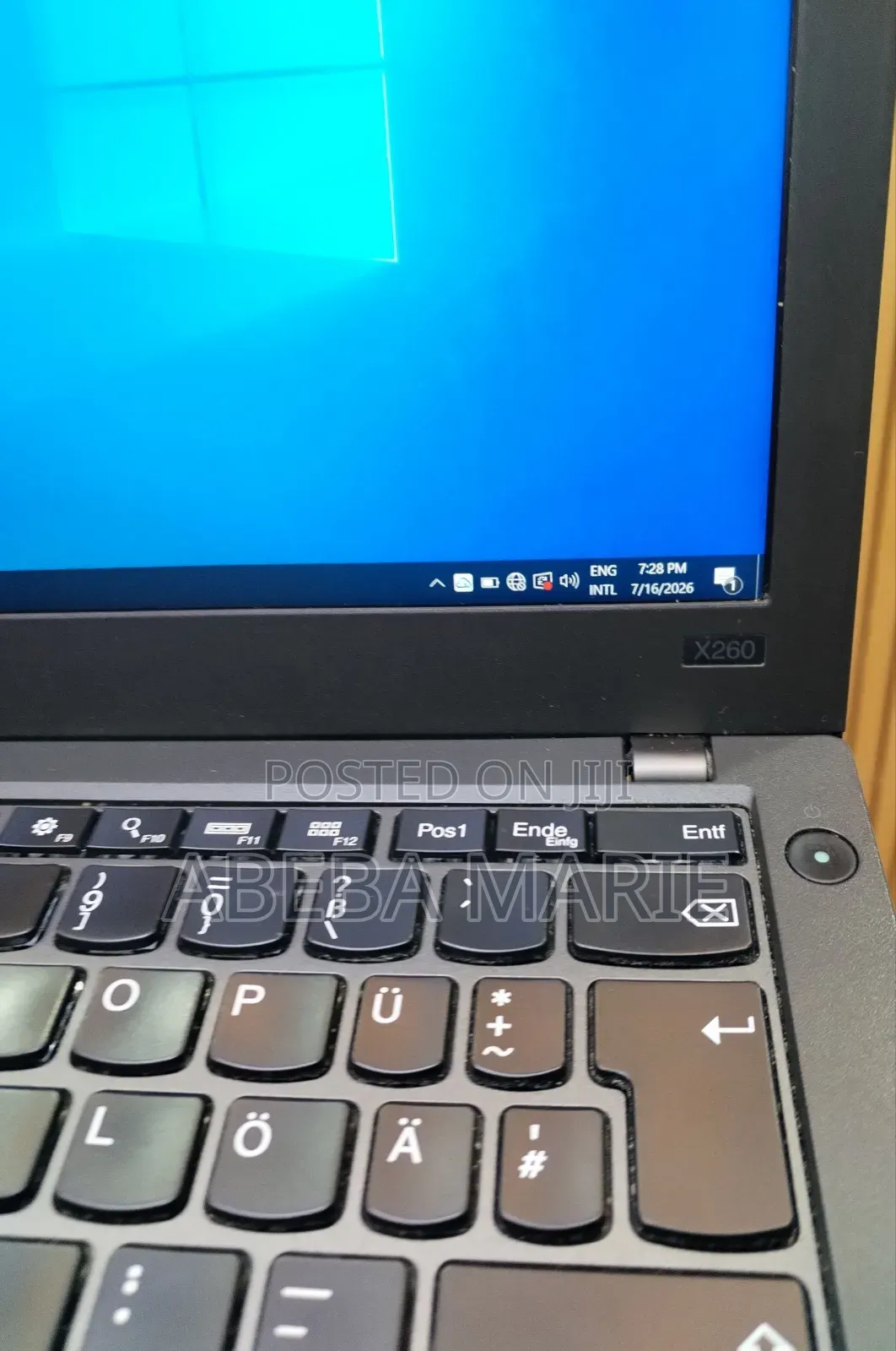 New Laptop Lenovo ThinkPad X260 8GB Intel Core i5 SSD 256GB