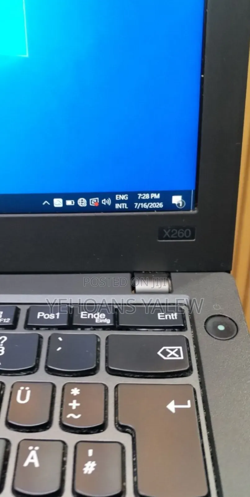 New Laptop Lenovo ThinkPad X260 8GB Intel Core i5 SSD 256GB