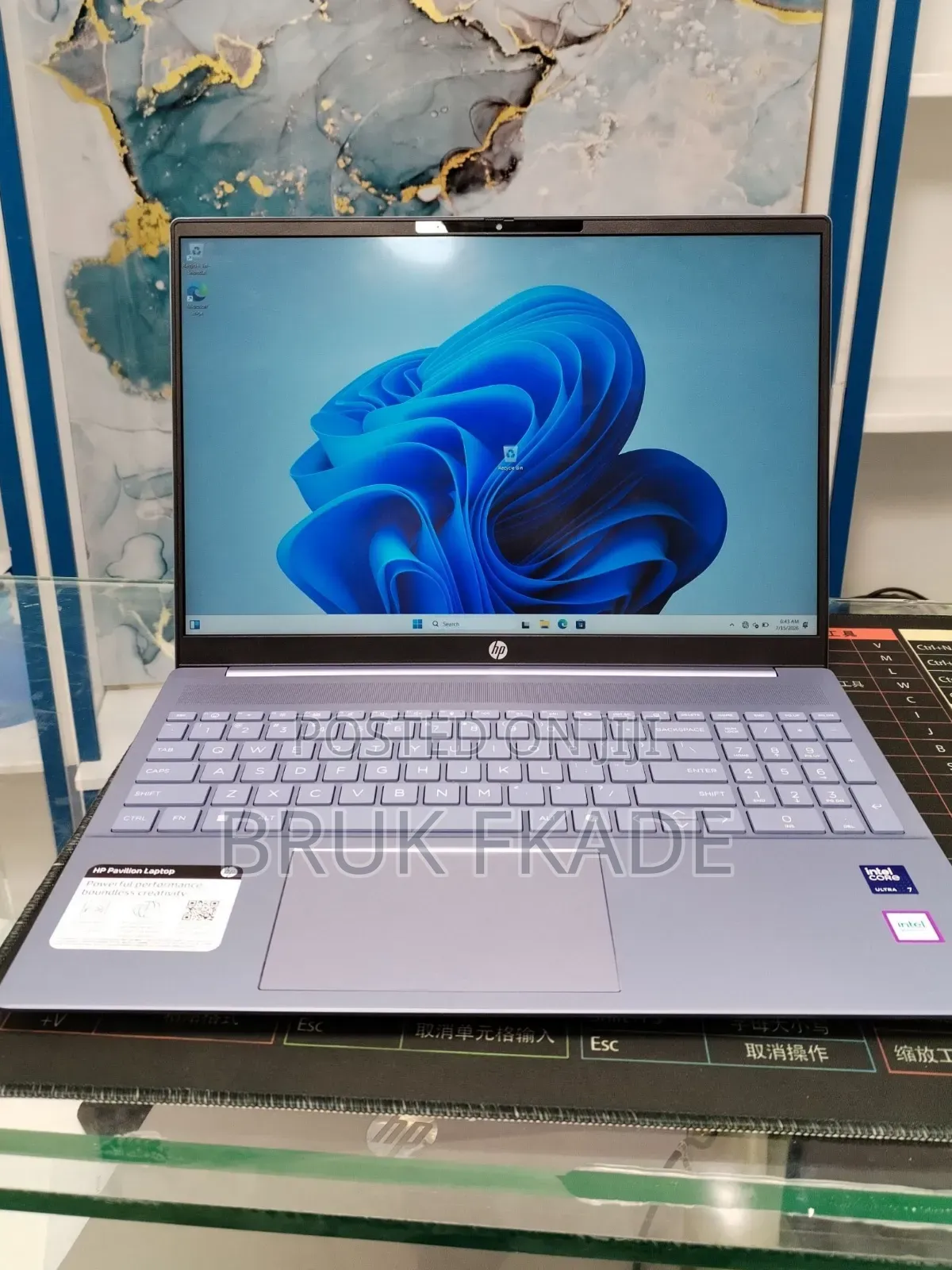New Laptop HP Pavilion 15 16GB Intel Core Ultra 7 SSD 1T