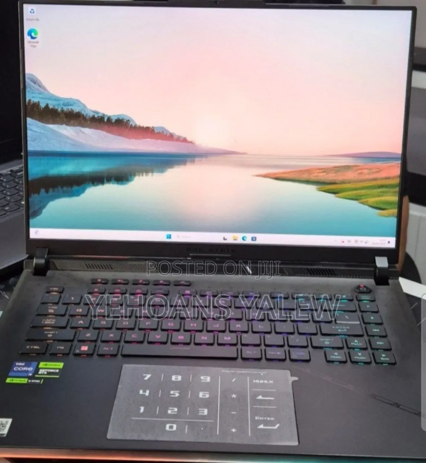New Laptop Asus ROG Strix G18 32GB Intel Core i9 SSD 2T