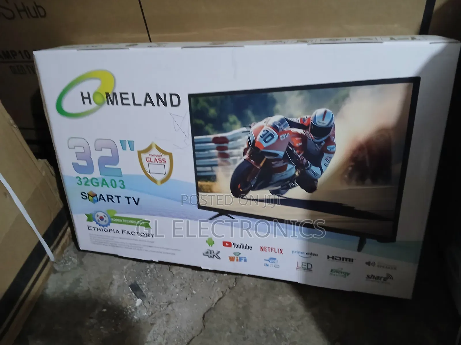 Home Land 32 Inch TV Double Screen
