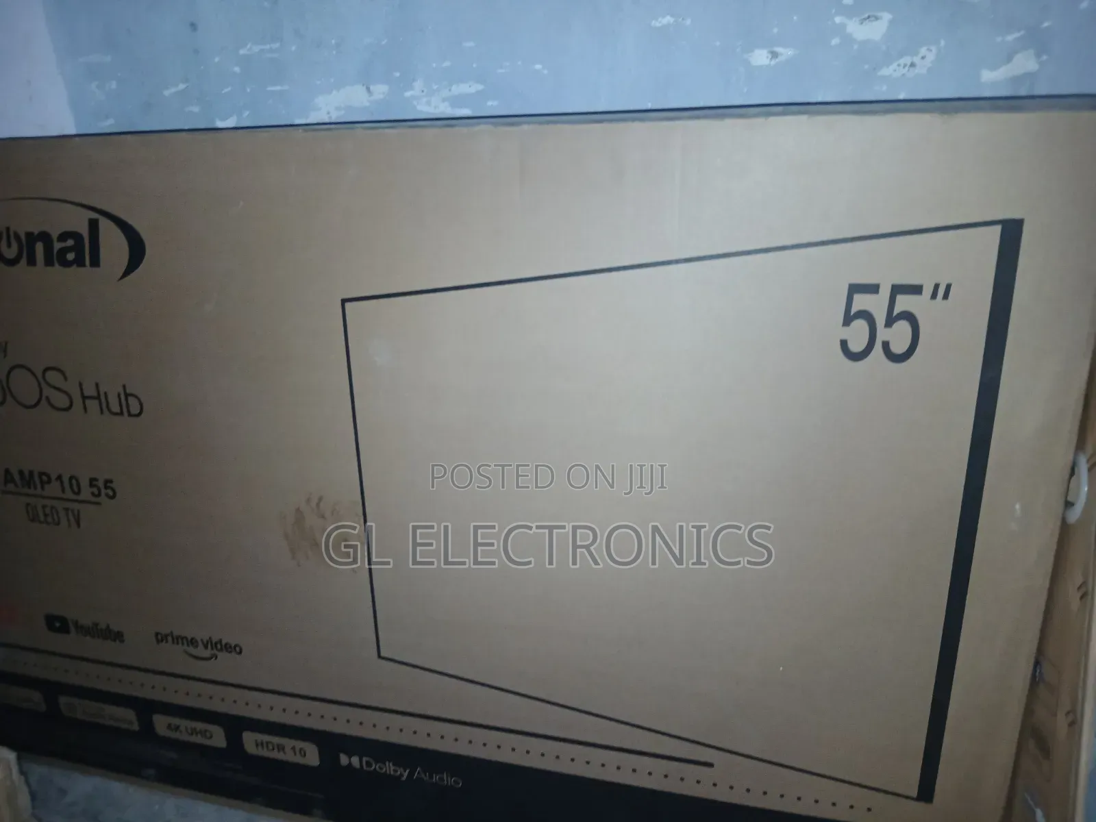 National TV 55 Inch Framless Newe Arvival