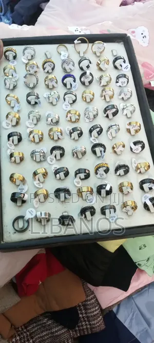 Male Rings in Different Size and Color