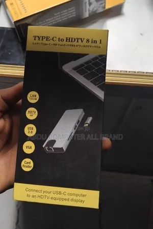 Type C to HDTV 8 in 1adapter