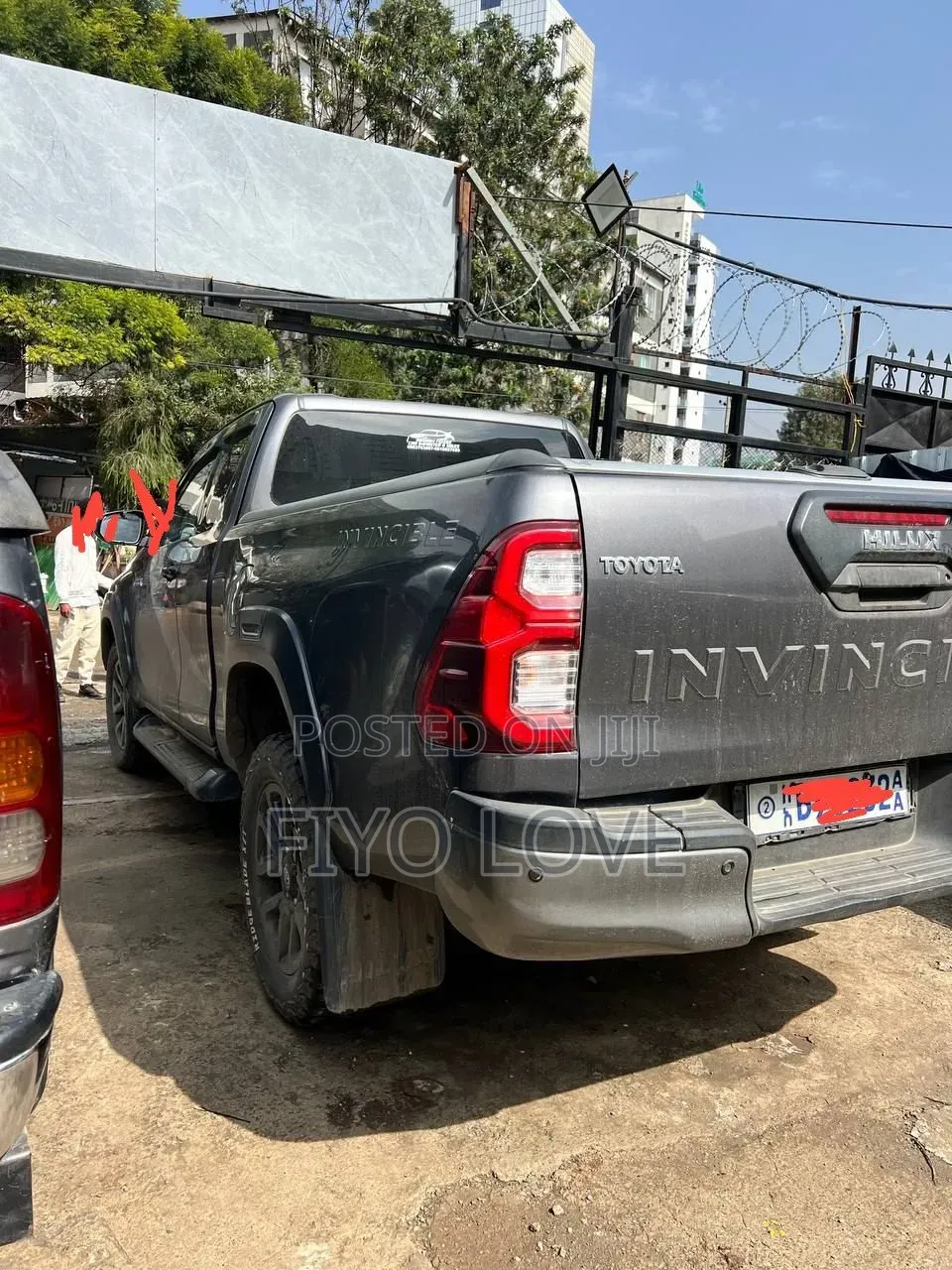Toyota Hilux 2021 Gray