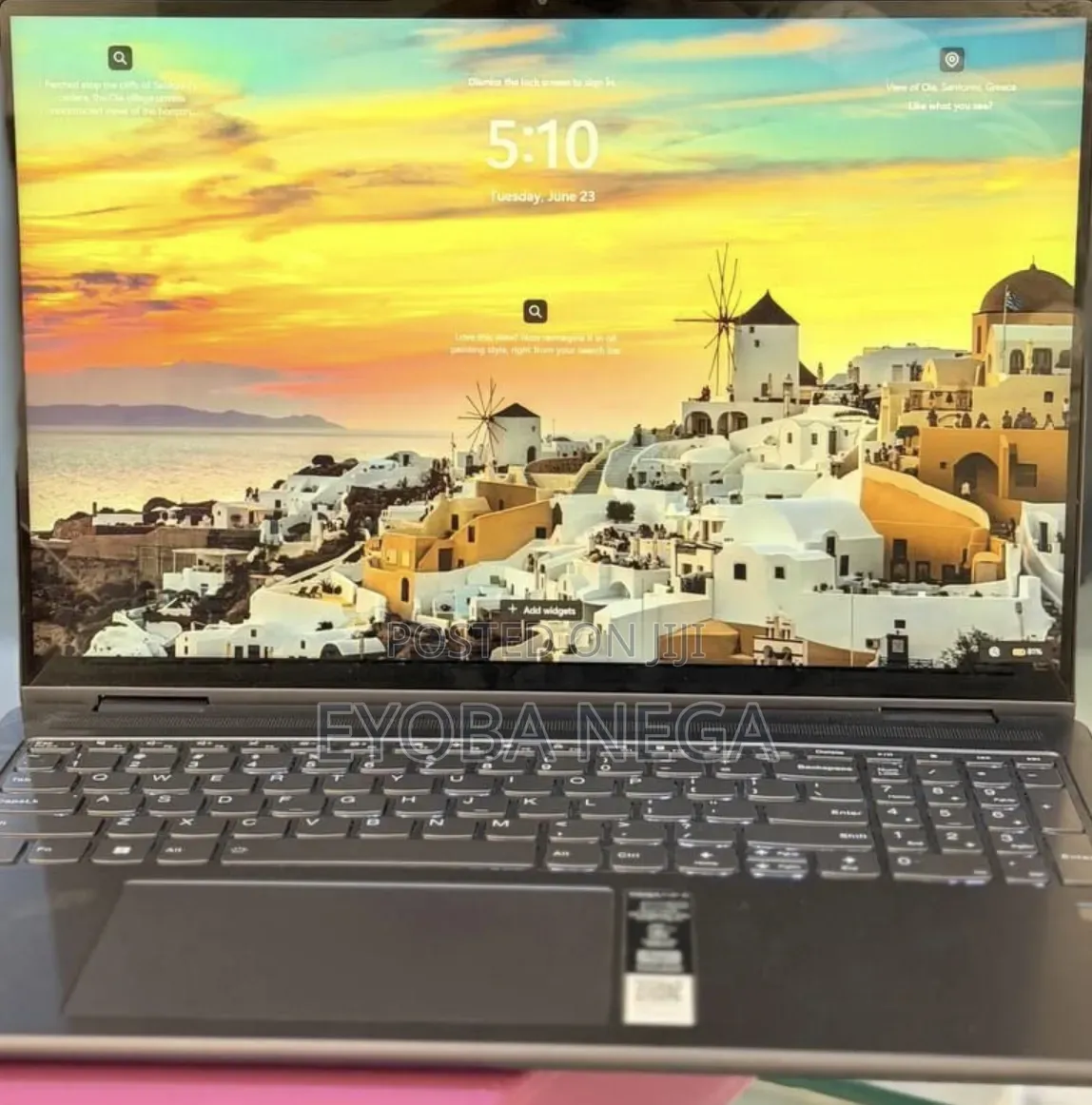 New Laptop Lenovo Yoga 7i 16GB Intel Core i7 SSD 512GB