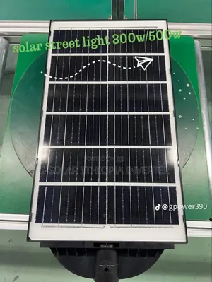 500W Solar Street Lights, Battery Lifepo4