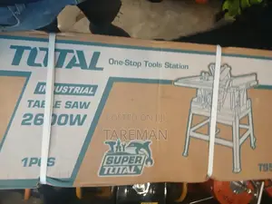 ፡TOTAL Industrial Table Saw ሲሆን TS ሞዴል ነው። 1500 ዋት (1500W)