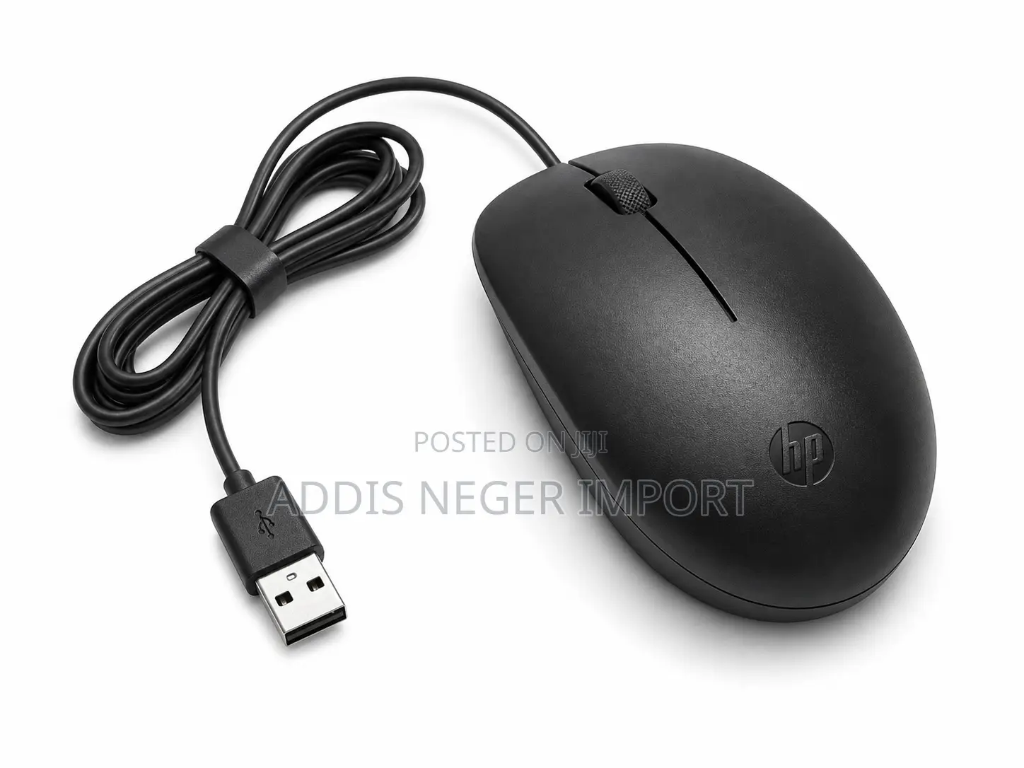 HP Wired USB Optical Mouse – Black