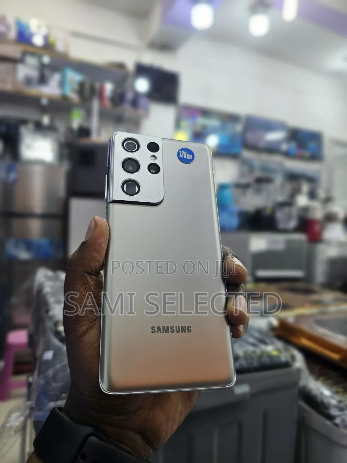 New Samsung Galaxy S21 Ultra 5G 128 GB Silver