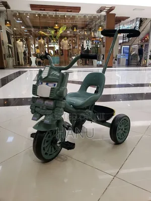Baby Musical Tricycle With Parent Handle