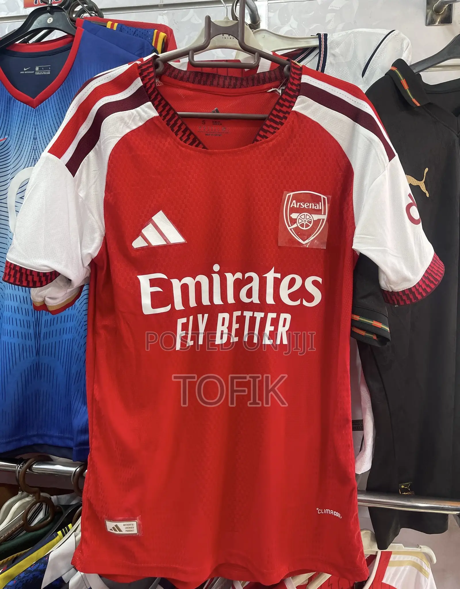2026/27 Arsenal Home Kit Jersey Player Version