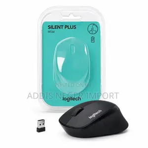 Logitech M330 Silent Plus Wireless Mouse – Black