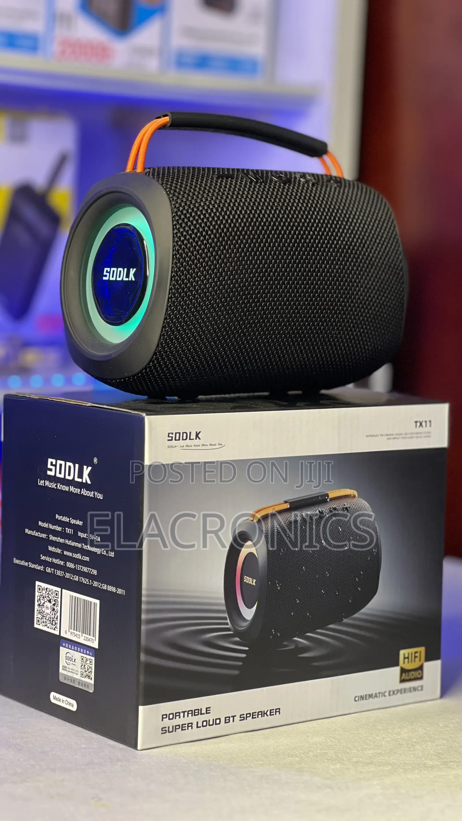 SODLK TX11 Portable Waterproof Bluetooth Speaker⁠