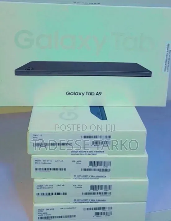 New Samsung Galaxy Tab A9 64 GB Gray