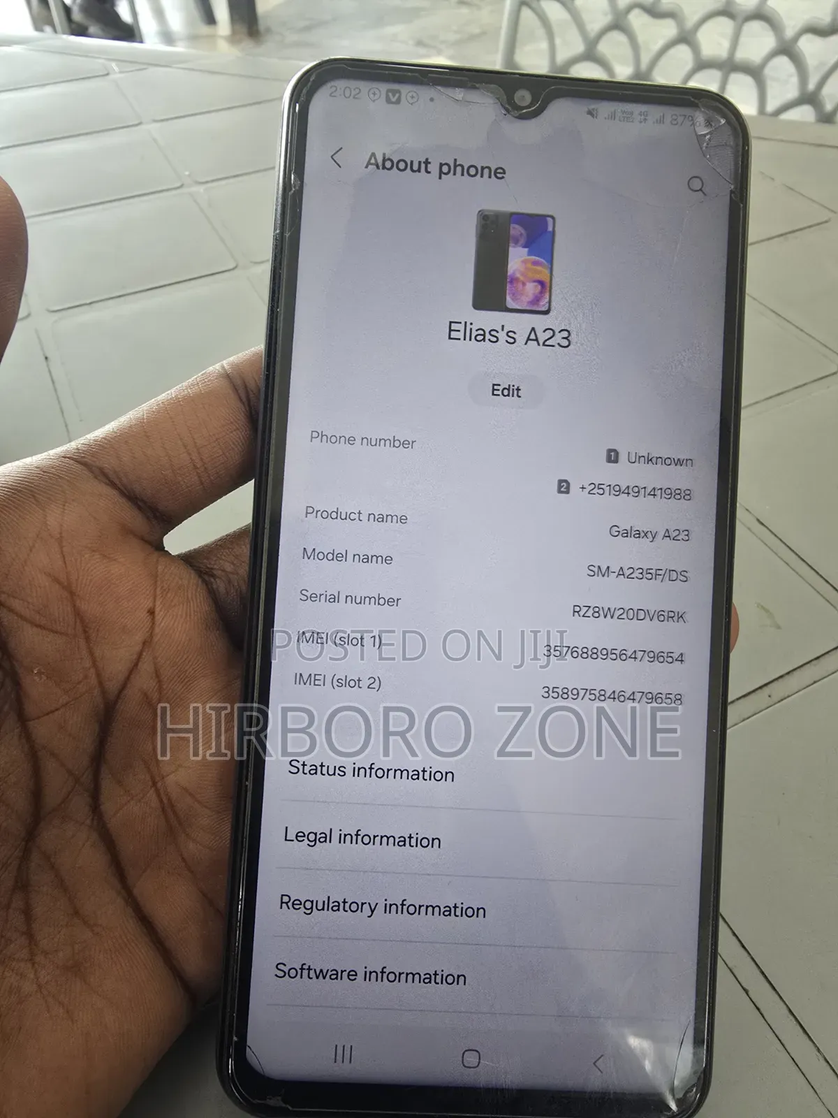 Samsung Galaxy A23 128 GB Silver