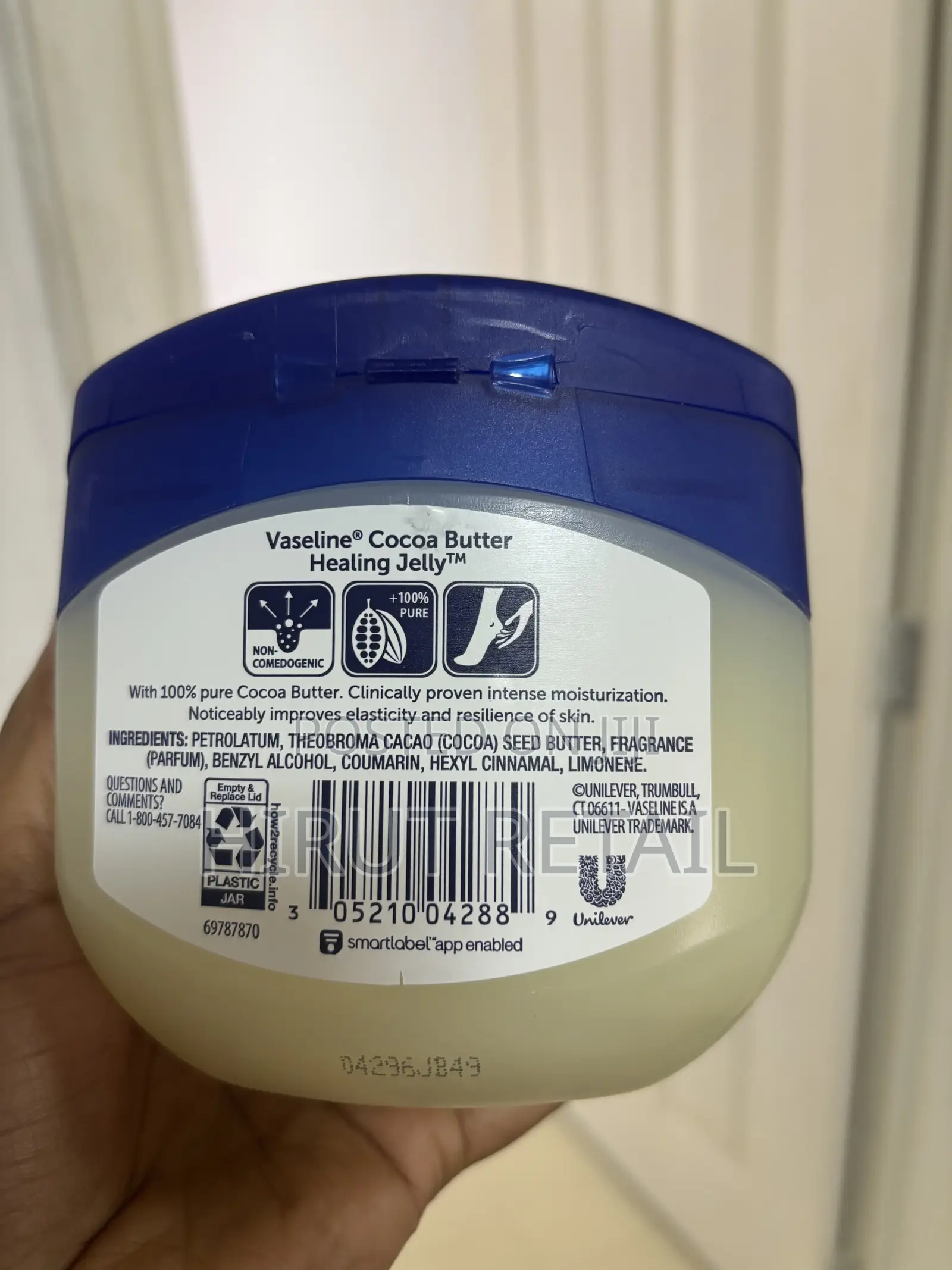 Vaseline Cocoa Butter Healing Jelly